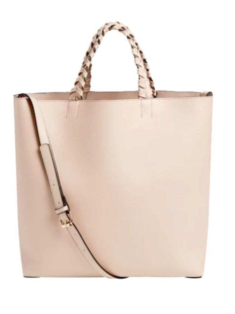 NWT Jules Kae x Rachel Zoe Vegan Leather Tote | Beigey Pink | Costal Grandma Lux